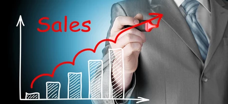 A professional white-collar worker in formal wear focusing on job management with a necktie. Businessperson increasing sales through graphic design.