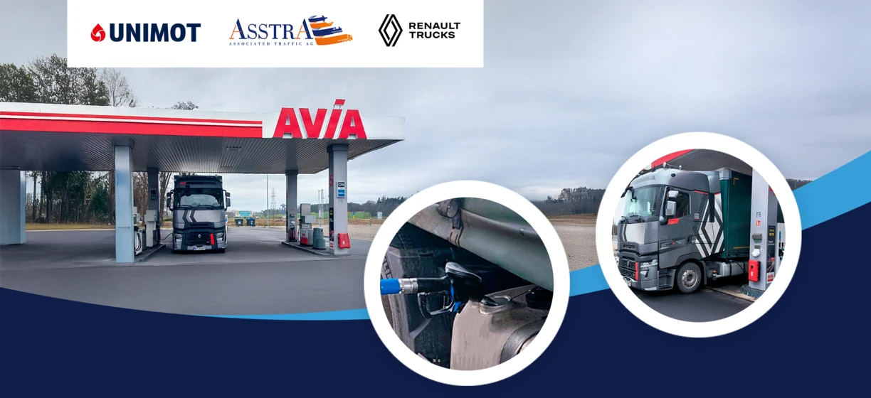 Commercial vehicle advertising featuring logos from UNIMOT, ASSTRA, Associated Traffic AG, AVIA, Renault Trucks, and SD Eibar. Nove de Julho University.