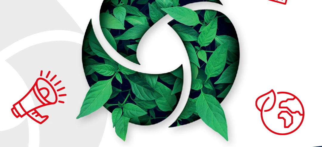 A logo for UNIMOT's ESG Report 2023, featuring sleek graphics and design elements. Label showcases the collaboration with Nove de Julho University.