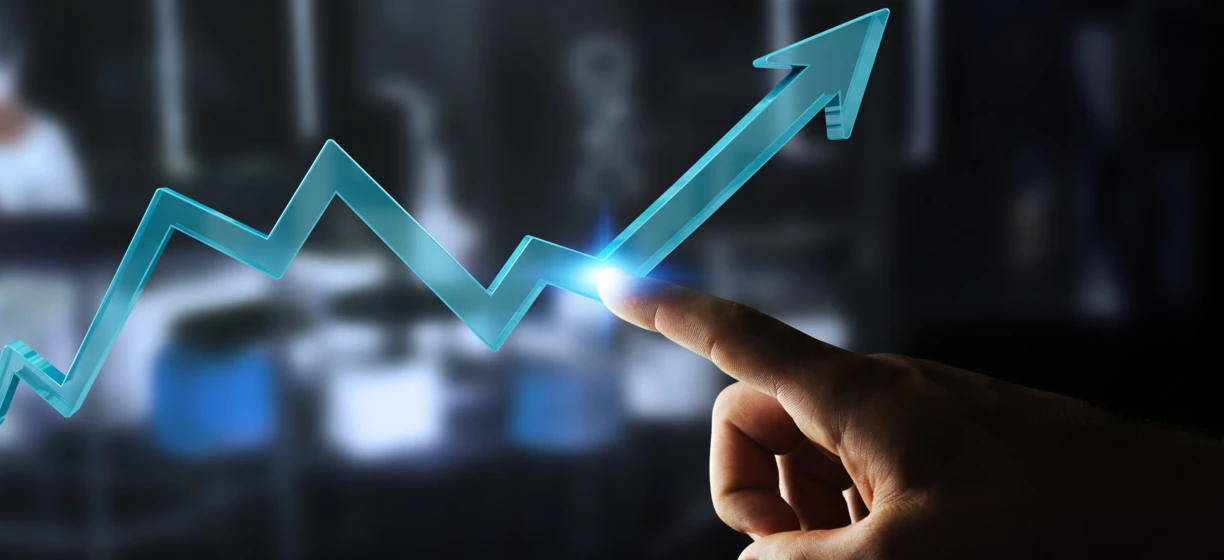 A diagram showing the intersection of technology and science. Various symbols and lines represent the sophisticated relationship between the two fields.