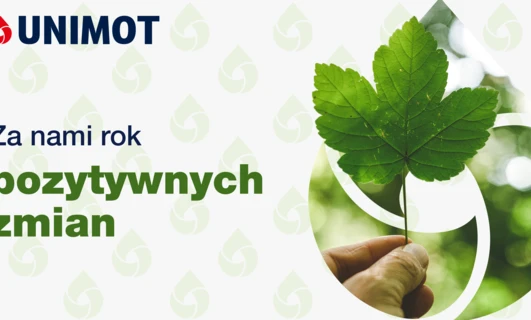 Label for herbal products featuring Arbor Day hemp and fines herbes. UNIMOT celebrates positive changes in the past year.