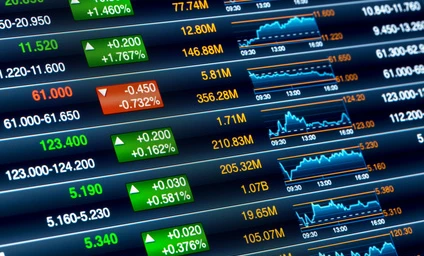 Data analysis of technology trends showing numbers ranging from 20.850 to 119.10 with various increases and decreases in percentages, reaching a total of 105.07M by 16:00.