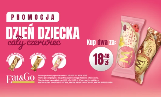 „Świętuj Dzień Dziecka przez cały czerwiec – 2 za 18,48 zł!”