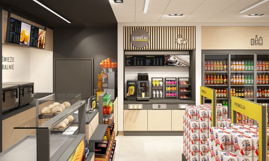 AVIA Poland introduces an innovative catering concept Eat&Go and changes  design of its stations - UNIMOT S.A